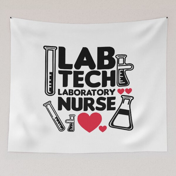 Item preview, Lab Tech Laboratory Nurse For Medical Laboratory Technician designed and sold by Stick-Artistry.