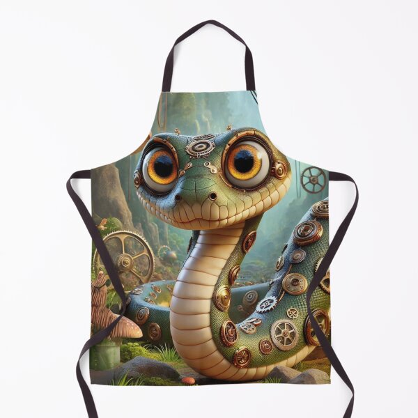 Item preview, Steampunk Olive Python designed and sold by Sillytoe.