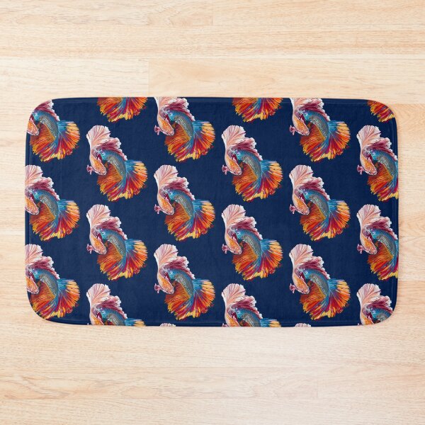 Item preview, Couple of Colorful Fish Embracing - Vibrant and Romantic Fish Illustration designed and sold by Pandositive.
