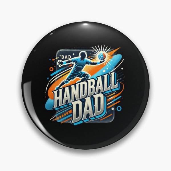 Item preview, Handball Dad T-Shirt – Bold Sportswear for Handball Enthusiasts and Proud Fathers designed and sold by thenewking.