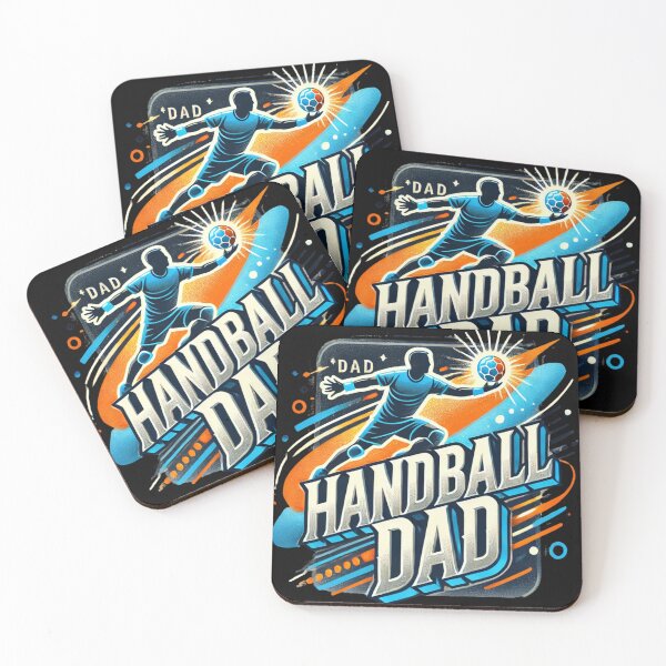 Item preview, Handball Dad T-Shirt – Bold Sportswear for Handball Enthusiasts and Proud Fathers designed and sold by thenewking.