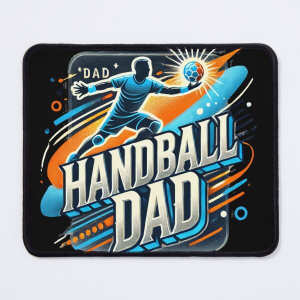 Item preview, Handball Dad T-Shirt – Bold Sportswear for Handball Enthusiasts and Proud Fathers designed and sold by thenewking.