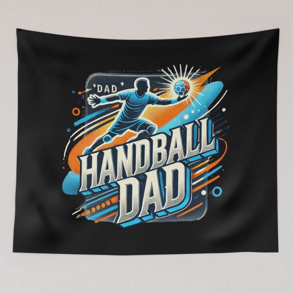 Item preview, Handball Dad T-Shirt – Bold Sportswear for Handball Enthusiasts and Proud Fathers designed and sold by thenewking.