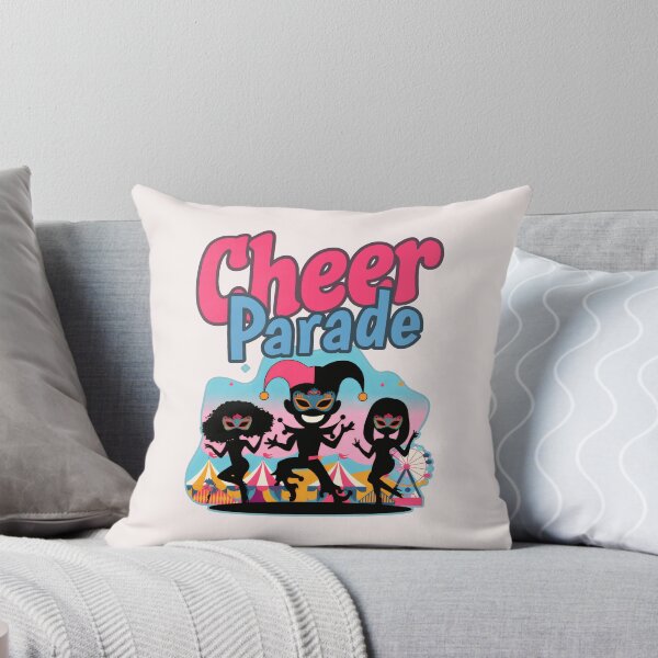 Item preview, Cheer Parade Where Joyful Masks Dance Free designed and sold by SplashTastic.