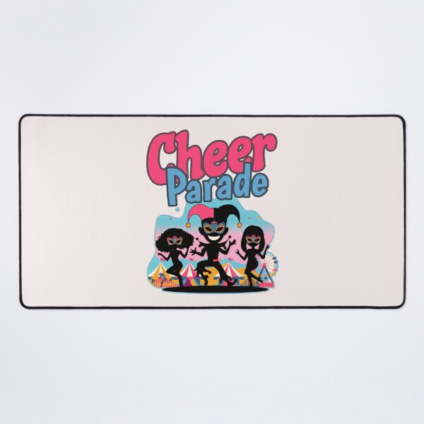 Item preview, Cheer Parade Where Joyful Masks Dance Free designed and sold by SplashTastic.