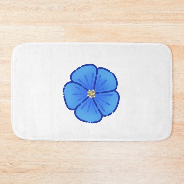 Item preview, Blue Flower Simple Design designed and sold by AveryZi.