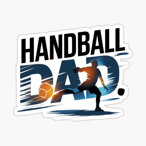 Item preview, Handball Dad T-Shirt – Bold Sportswear for Handball Enthusiasts and Proud Fathers designed and sold by thenewking.