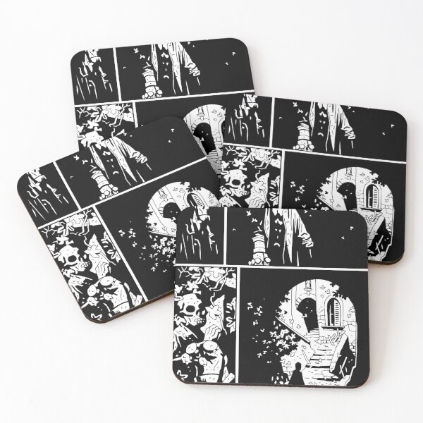 Item preview, Hellboy Panels Spooky and in Black and White by Mignola designed and sold by woodycompton.