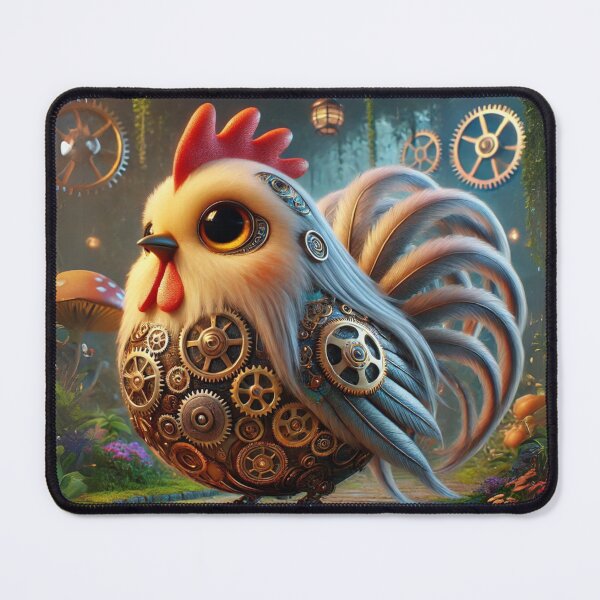 Item preview, Steampunk Onagadori Chicken designed and sold by Sillytoe.