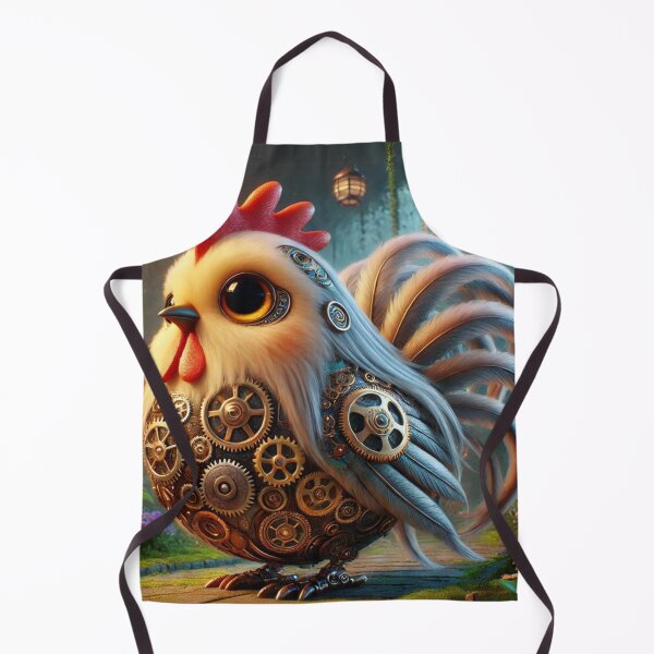 Item preview, Steampunk Onagadori Chicken designed and sold by Sillytoe.