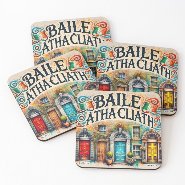 Item preview, Baile Átha Cliath - The Vibrant Doors of Dublin designed and sold by M-way.