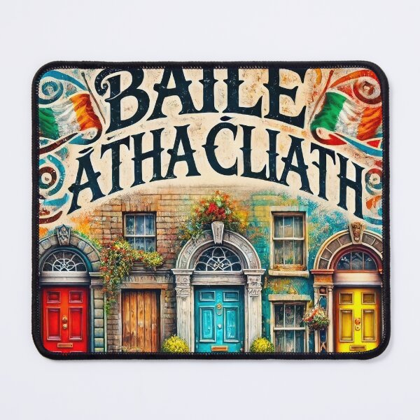 Item preview, Baile Átha Cliath - The Vibrant Doors of Dublin designed and sold by M-way.