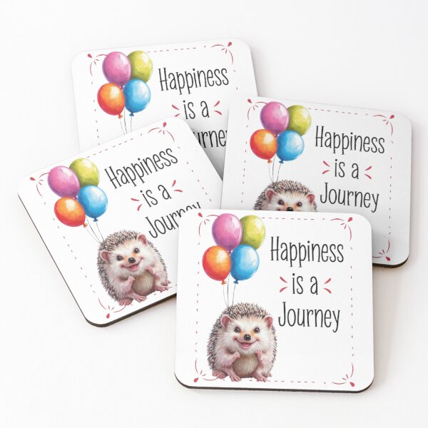 Item preview, Hedgehog Happiness Sticker designed and sold by Petpixy.