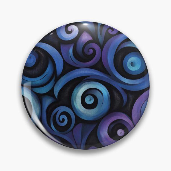 Item preview, New Zealand Paua Māori Pattern Koru Design 306 designed and sold by GrinGalore.