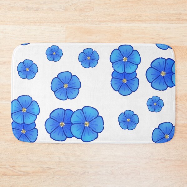 Item preview, Blue Flowers Simple Design designed and sold by AveryZi.