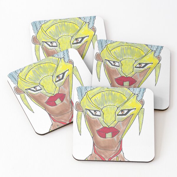 Item preview, Aunty Bessie With Mask Arkane  designed and sold by Weeblingart.