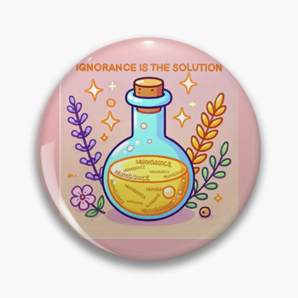 Item preview, Ignorance is the solution designed and sold by BioSBoutique.