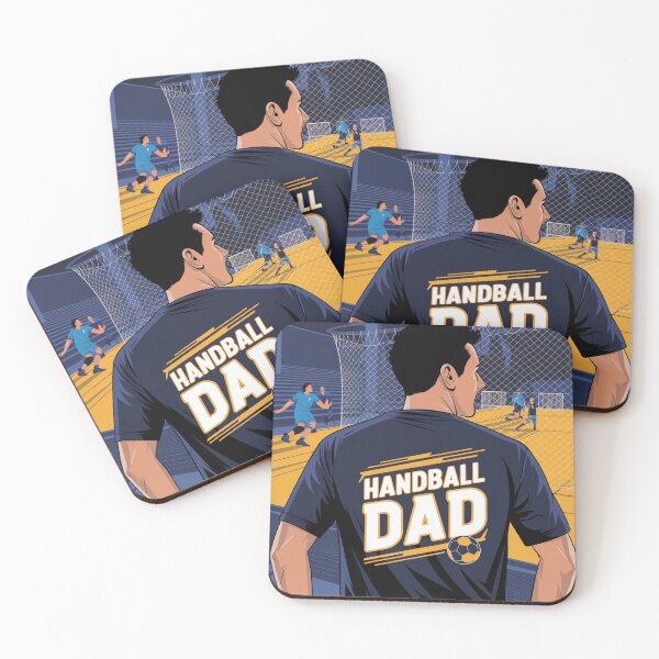 Item preview, Handball Dad T-Shirt – Bold Sportswear for Handball Enthusiasts and Proud Fathers designed and sold by thenewking.