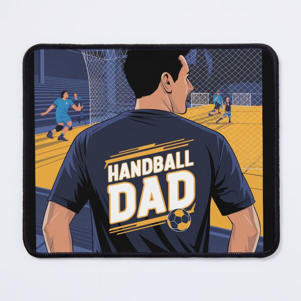 Item preview, Handball Dad T-Shirt – Bold Sportswear for Handball Enthusiasts and Proud Fathers designed and sold by thenewking.