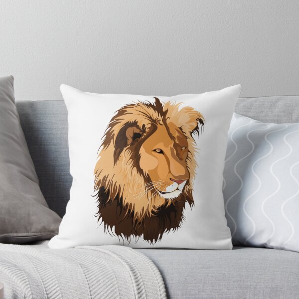 Item preview, Lion animal, color illustration. designed and sold by MatyKotiv.