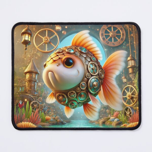 Item preview, Steampunk Oranda Goldfish designed and sold by Sillytoe.