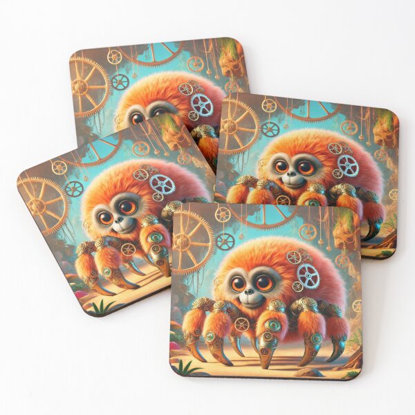 Item preview, Steampunk Orange Baboon Tarantula designed and sold by Sillytoe.