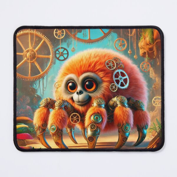 Item preview, Steampunk Orange Baboon Tarantula designed and sold by Sillytoe.