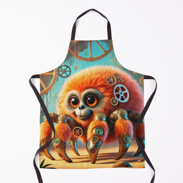 Item preview, Steampunk Orange Baboon Tarantula designed and sold by Sillytoe.