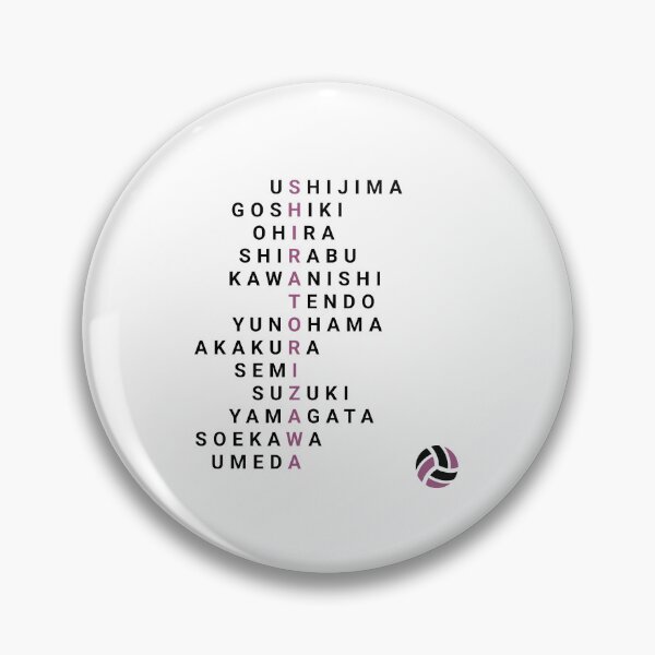 Item preview, Shiratorizawa Team (1) designed and sold by floprouvaire123.