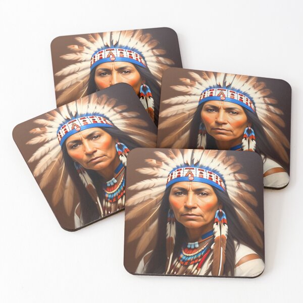 Item preview, Native American Indian - Saginaw designed and sold by Imaginarium Depot - ImaginariumDepot.us.
