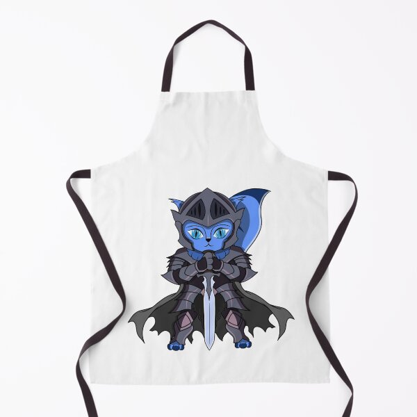 Item preview, Cute Blue Knight Cartoon Cat designed and sold by DrisT-Graphics.