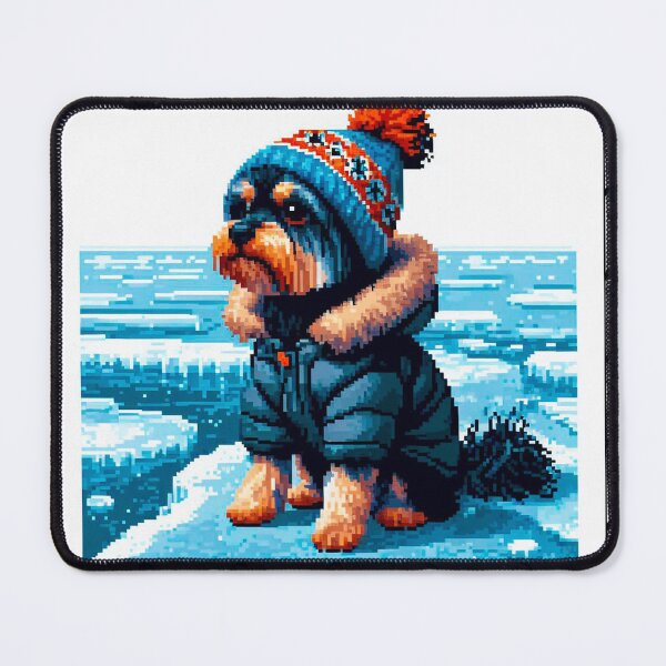 Item preview, Pixel Friends: Winter Wonderland (Dog) designed and sold by TrippyBunnyShop.