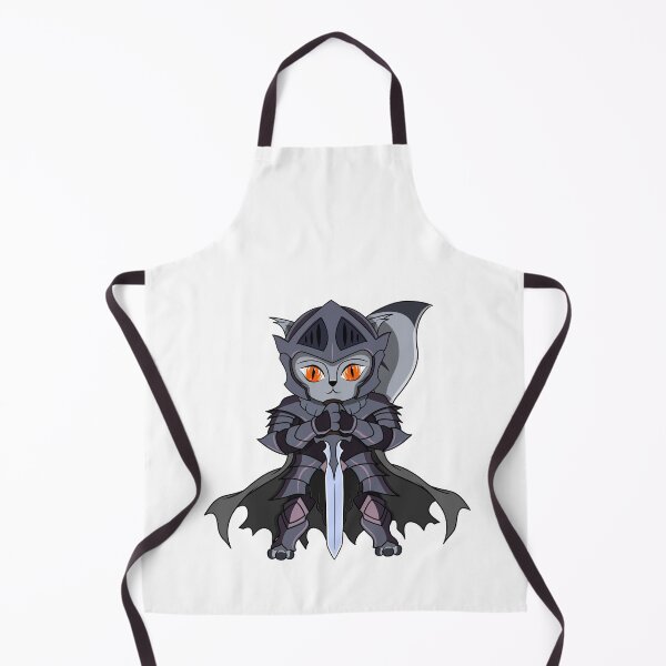 Item preview, Cute Gray Knight Cartoon Cat designed and sold by DrisT-Graphics.
