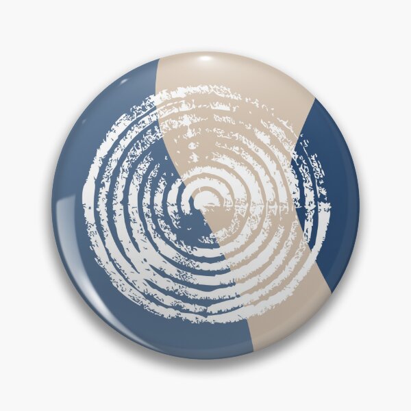 Item preview, bubbly and wavy abstract - navy, blue, beige, white designed and sold by kobyakov.