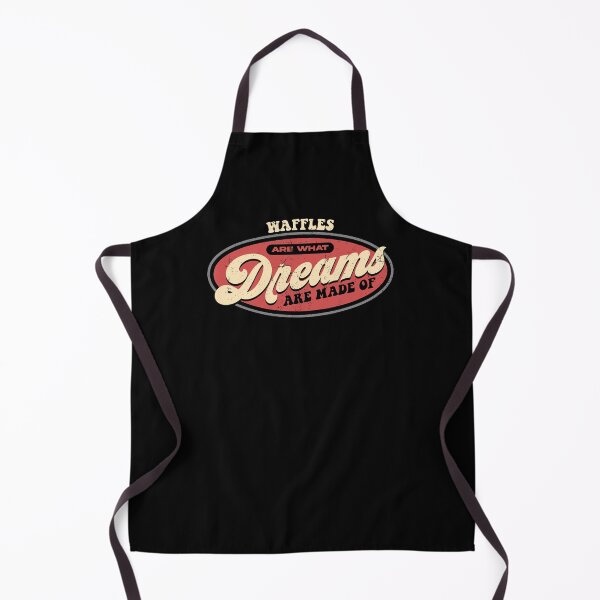 Item preview, Waffles Dreams Breakfast Humor Retro Typography designed and sold by Betsytiptoe.