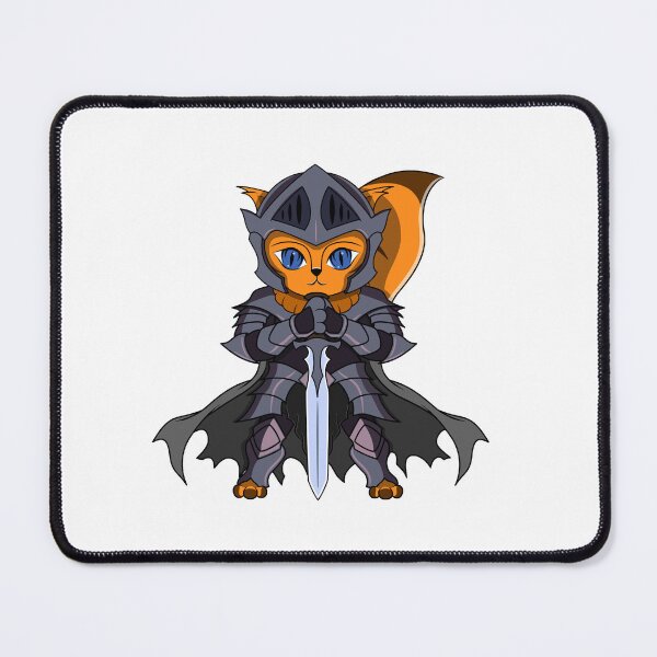 Item preview, Cute Orange Knight Cartoon Cat designed and sold by DrisT-Graphics.