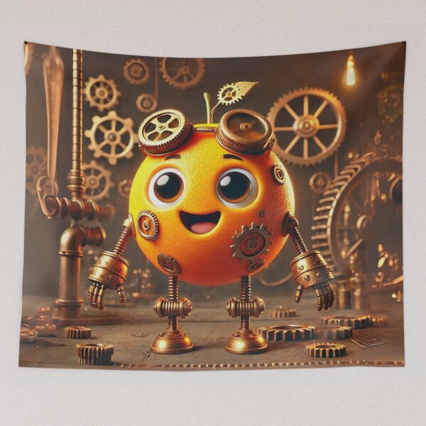 Item preview, Steampunk Orange designed and sold by Sillytoe.