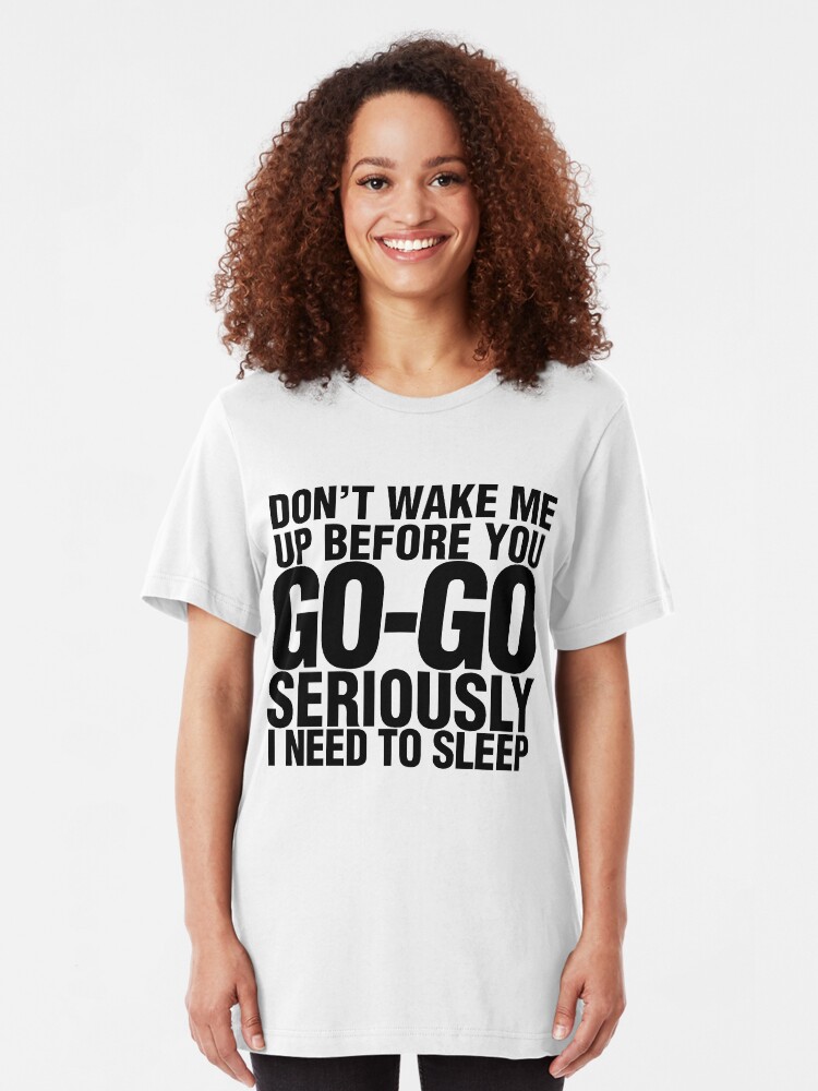 Alternate view of Choose Sleep Slim Fit T-Shirt