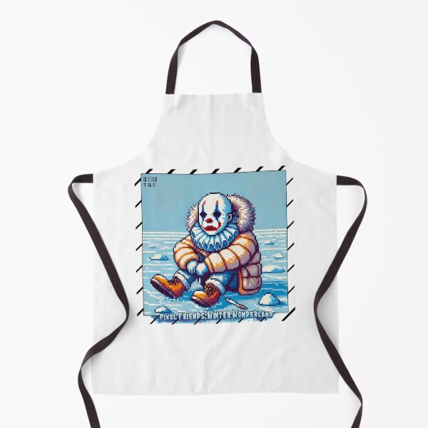 Item preview, Pixel Friends: Winter Wonderland (Scary Clown) designed and sold by TrippyBunnyShop.