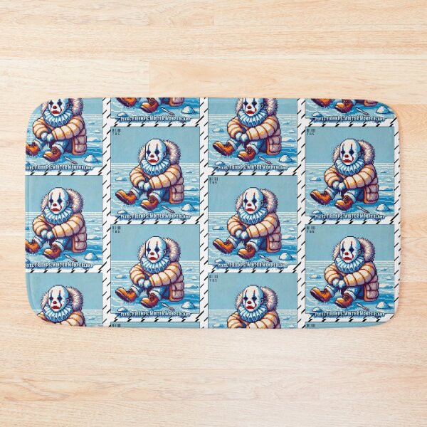 Item preview, Pixel Friends: Winter Wonderland (Scary Clown) designed and sold by TrippyBunnyShop.