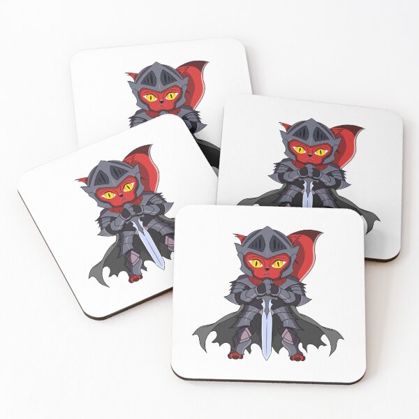 Item preview, Cute Red Knight Cartoon Cat designed and sold by DrisT-Graphics.