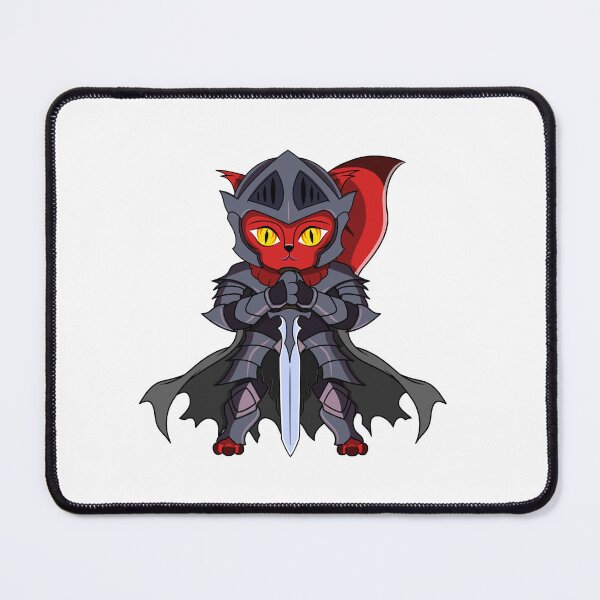Item preview, Cute Red Knight Cartoon Cat designed and sold by DrisT-Graphics.