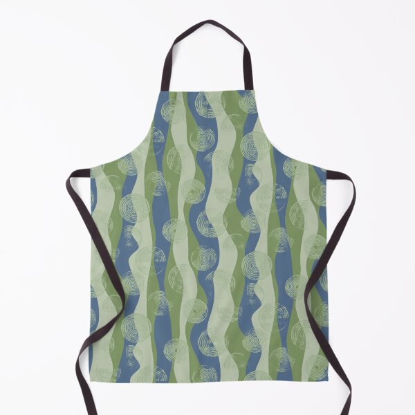 Item preview, bubbly and wavy abstract - green/blue designed and sold by kobyakov.