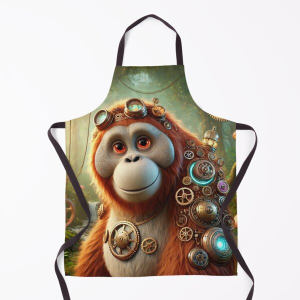 Item preview, Steampunk Orangutan designed and sold by Sillytoe.