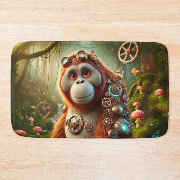 Item preview, Steampunk Orangutan designed and sold by Sillytoe.