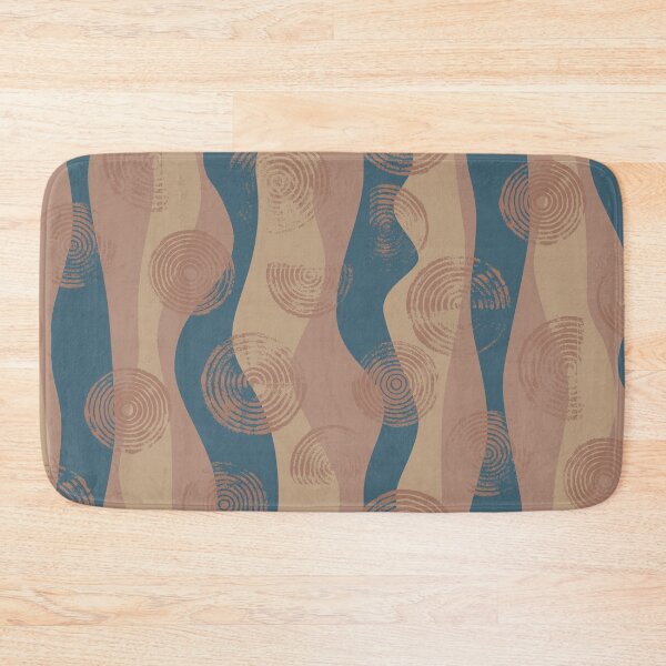 Item preview, bubbly and wavy abstract - mocha mousse designed and sold by kobyakov.