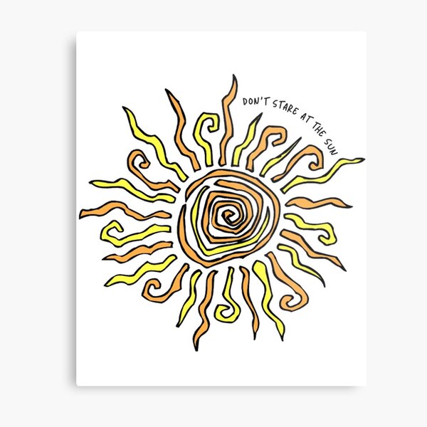 Item preview, Don’t stare at the sun designed and sold by JuzzMoveForward.