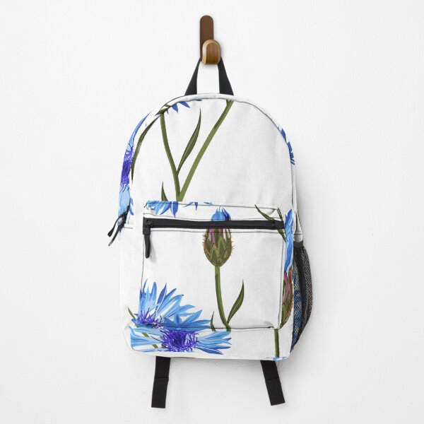 Item preview, Cornflower floral seamless pattern. designed and sold by MatyKotiv.