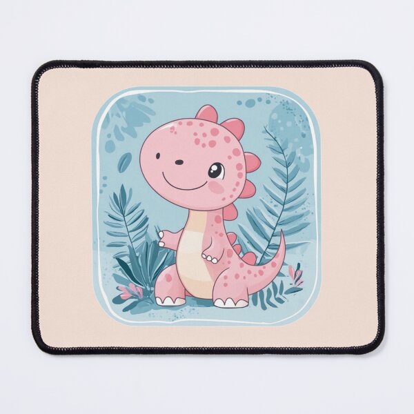 Item preview, Waterproof Kawaii Pink Dino Sweet Baby Dinosaur designed and sold by MOONE FLOWER.