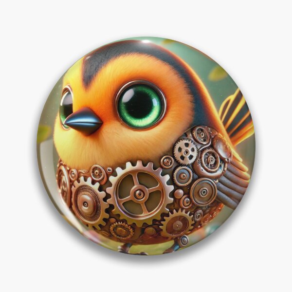 Item preview, Steampunk Orchard Oriole designed and sold by Sillytoe.